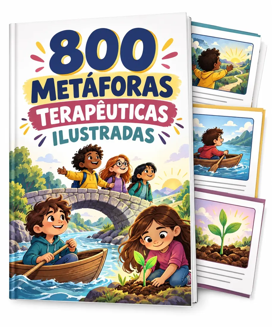 Capa do bônus 800 Metáforas Terapêuticas Ilustradas